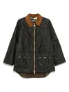 Barbour Long Sleeve Casual Jacket In Brown