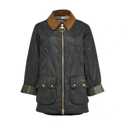 Barbour Raelynn Wax Jacket In Black
