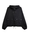 Barbour Rain Anorak Jacket In Black
