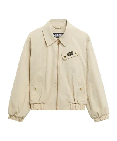Barbour Rain Anorak Jacket In Neutral