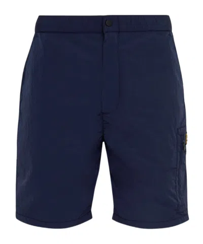 Barbour Raised-logo Shorts In Multi