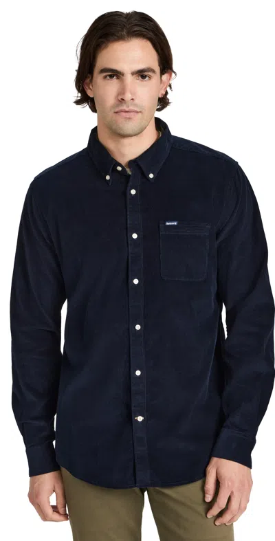 BARBOUR RAMSEY CORDUROY SHIRT NAVY