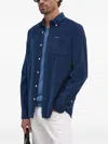 Barbour Ramsey Pocket Corduroy Shirt In Blue