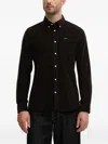 Barbour Ramsey Pocket Corduroy Shirt In Brown