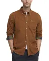 Barbour Ramsey Tailored Shirt In Sandstone