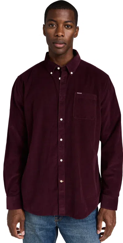 Barbour Ramsey Tailored Shirt Winter Red
