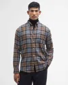 Barbour Rasay Tailored Fit Plaid Flannel Button-down Shirt In Multi