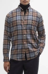 BARBOUR BARBOUR RASAY TAILORED FIT PLAID FLANNEL BUTTON-DOWN SHIRT