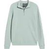 Barbour Ravensworth Quarter Zip Pullover In Blue