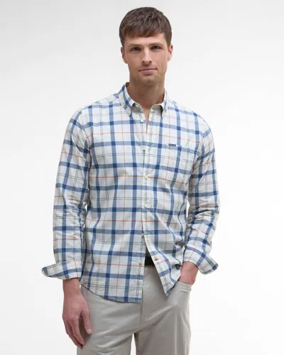 Barbour Rawley Mens Tailored Shirt In Blue