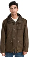BARBOUR RE-ENGINEERED DURHAM WAX JACKET BEECH