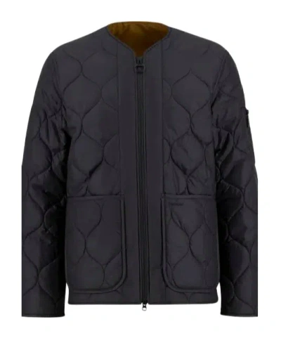 Barbour Re-engineered Utility Liddesdale Quilted Jacket In Black