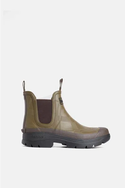 Barbour Reacon Chelsea Welly In Animal Print
