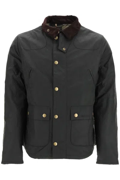 Barbour Reelin Coated Jacket In Black