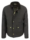 Barbour Reelin Corduroy-collar Jacket In Animal Print