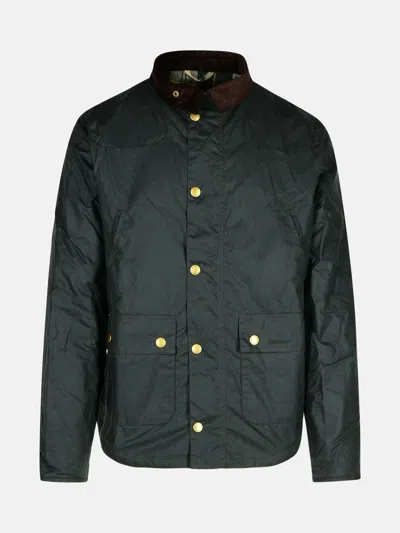 Barbour Reelin Green Cotton Jacket