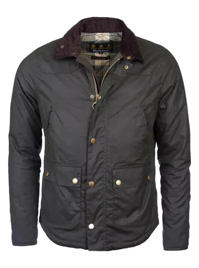 Barbour Reelin Wax Jacket Mwx1106 Mwx Sg51 In Black