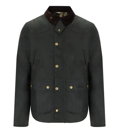 BARBOUR BARBOUR REELIN WAX SAGE GREEN JACKET