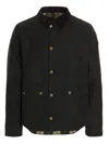 Barbour Reeline Puffer Jackets Green In Black