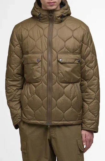 Barbour Re-engineered Hooded Quilted Jacket