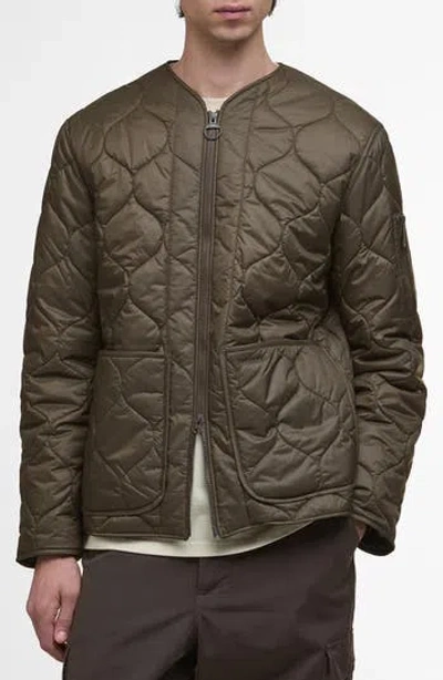 Barbour Re-engineered Utility Onion Quilted Ripstop Jacket In Multi