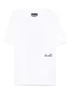 Barbour Mens Regence Graphic-print Cotton T-shirt White In 白色