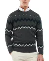 Barbour Regis Wool Sweater In Grey
