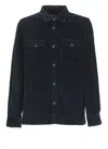 Barbour Regular Cord Overshirt In Black
