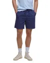 Barbour Relaxed Fit Cotton Oxford Cloth Drawstring Chino Shorts In Oceana