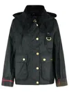 Barbour Long Sleeve Casual Jacket In Black