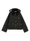Barbour Reighton Wax Cotton Jacket In Green