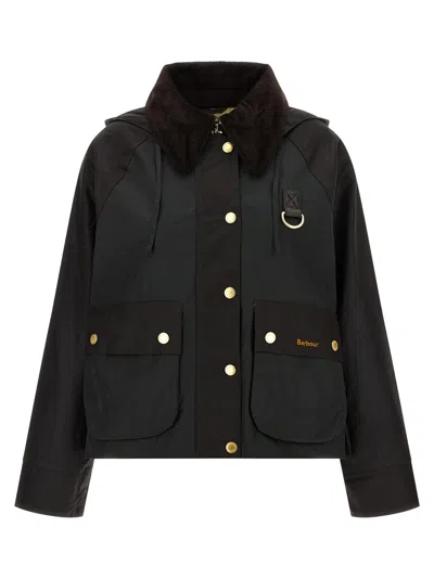 BARBOUR REIGHTON PUFFER JACKETS GREEN