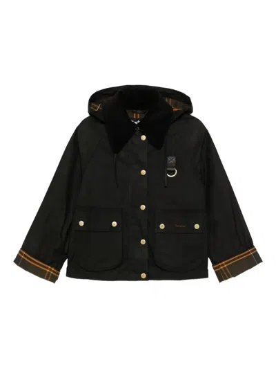 BARBOUR REIGHTON SPEY HOODED CORDUROY-COLLAR JACKET