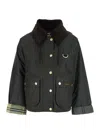 Barbour Reighton Wax Aw25 Wax Cot Outw In Green