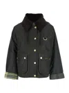 Barbour Reighton Wax Aw25 Wax Cot Outw In Green
