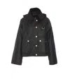 Barbour Reighton Wax Jacket In Black