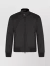 Barbour Relaxed Fit Jacket High Collar In Black