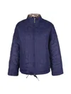 Barbour Reversible Apia Quilted Jacket In Blue
