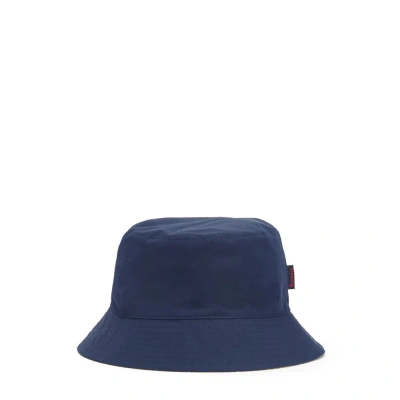 Barbour Reversible Bucket Hat In Navy/classic