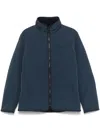 Barbour Reversible Fleece Jacket In Blue