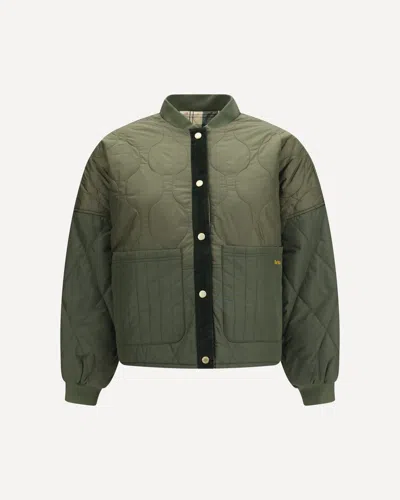 Barbour Reversible Quilted Ravenshill Jacket In Metallic