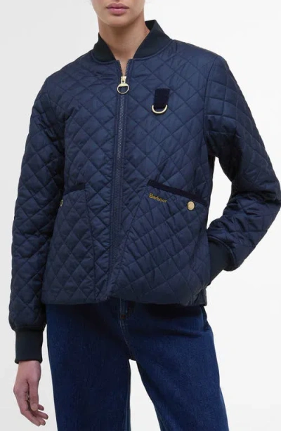 Barbour Reyna Quilted Bomber Jacket
