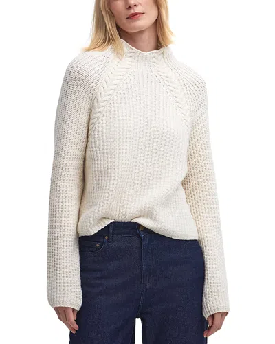 Barbour Rhonda Sweater In Cloud White