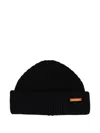 Barbour Mosely Fisherman Beanie In Black