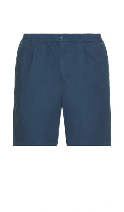 Barbour Rickfell Ripstop Short In Blue