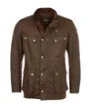 Barbour Right-collar Casual Jacket In Brown