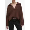Barbour Robyn Knitted Sweater In Brown