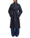 Barbour Robyn Water Resistant Trench Coat In Black