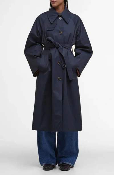 BARBOUR BARBOUR ROBYN WATER RESISTANT TRENCH COAT