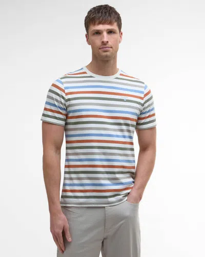 BARBOUR ROKEBY MENS YARN DYE STRIPE T-SHIRT